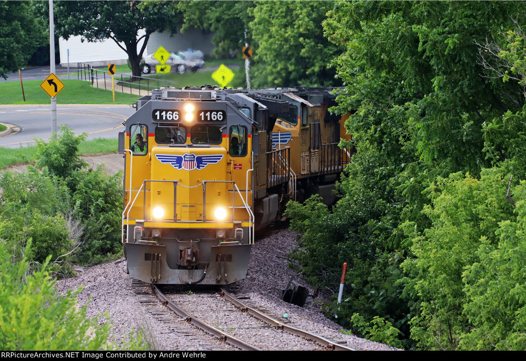 Squeezing between the Rock River and Mercy Hospital